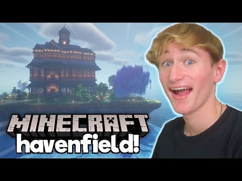 I BUILT KOTLC HAVENFIELD IN MINECRAFT! Keeper of the Lost Cities Minecraft Build!