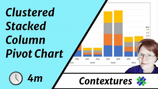 3 Ways to Create Excel Clustered Stacked Column Charts - Contextures Blog