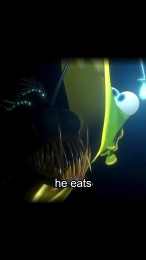 Blenny From Finding Nemo Has A Fish Eating Addiction #shorts #disney