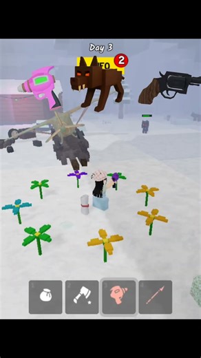 Ray Gun Vs Revolver #roblox #robloxedit #99nightintheforest