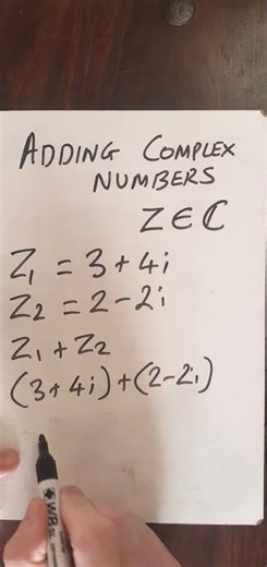 Adding Complex Numvers #complexnumbers #calculus #maths #furthermaths #integralmaths #maths #math