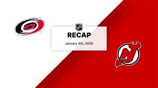 Hurricanes 3, Devils 1 | HIGHLIGHTS