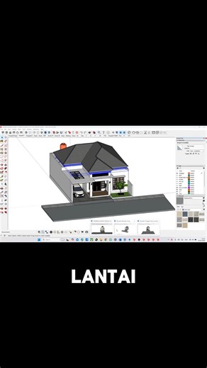 NIKO PROPERTI on Instagram: "Belajar Desain Rumah Sendiri_ Ini Cara Mudah Membuat Gambar Kerja Sederhana! Skill Desain Rumah Bisa Cuan Dari Rumah Pembelajaran Rumah 1 & 2 Lantai (Step By Step) Sketchup & LayOut + Gambar Kerja Apa yang anda dapatkan? ✅ SketchUp PRO 2024-2025 ✅ Enscape 4.4 (2024) ✅ Bonus SKP Library, Material (atap, dinding dll) ✅ Kumpulan Komponen SektchUp ✅ Rumus Menentukan Dimensi Balok dan kolom (Excel) ✅ Bonus Plugin Yang Penting ✅ Template Gambar Kerja Rumah (PDF) ✅ File Lat