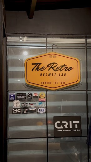 Step in, explore, and find something you'll love! #TheRetroHelmetLab | The Retro Helmet Lab