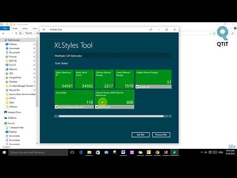How To Remove Multiple Cell Styles In Excel by XLStyles Tool [QTitOfficial]