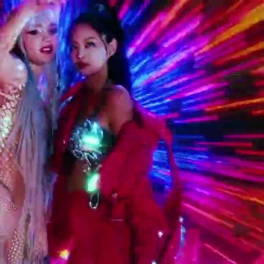 JENNIE in Grimes’ “Shinigami Eyes” MV