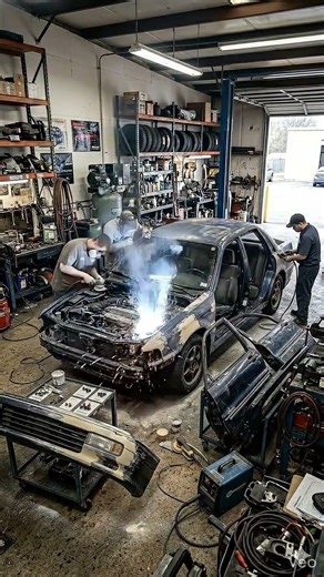 Insane Full Restoration of a 1991 Mitsubishi Galant V6 From Scrap to Showroom