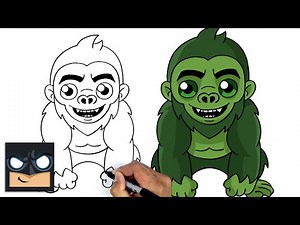 How To Draw Fortnite | Beast Boy Monkey Skin
