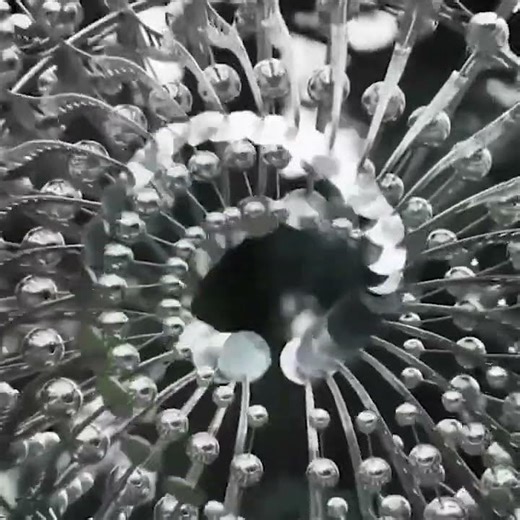 Magical Kinetic Metal Windmill