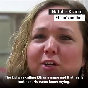 Ethan Kranig has a genetic condition that causes missing fingers, toes and a loss of eyesight. When the Harlem Globetrotters heard he was being bullied at school, they stepped in to make sure that Ethan felt extra special on his birthday, and that the bullying stopped. | WBZ / CBS News Boston