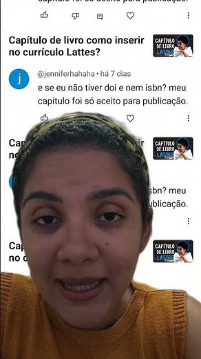 Como inserir capítulo de livro aceito para publicação, sem DOI e ISBN, no Lattes?