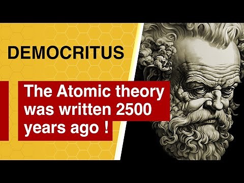Democritus Philosophy - Who was the First to discover the ATOM ? - A Remarkable Ancient Theory