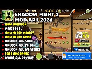 SHADOW FIGHT 2 MOD APK V2.41.9 NEW 2026 - Unlimited Money, Unlimited Energy & Level Max