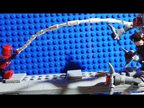 Spider man VS. Dock Ock lego stop motion