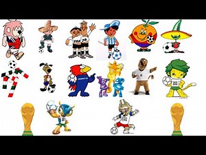 COPA DO MUNDO - RELEMBRE TODOS OS MASCOTES