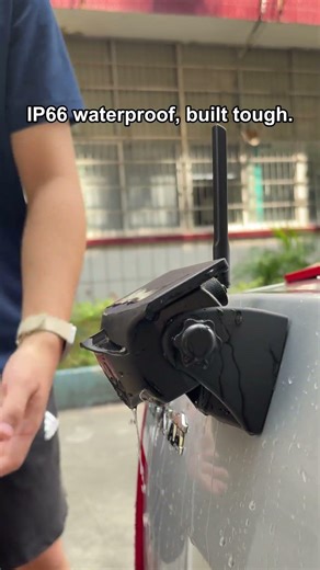 INSEETECH 1080P Solar WiFi Backup Camera – IP66 Waterproof Test