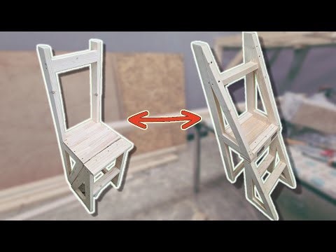 The Cheapest Way to Build a Convertible Ladder Chair