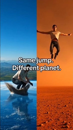 Mars Gravity vs Earth 🤯 This Changes EVERYTHING #space
