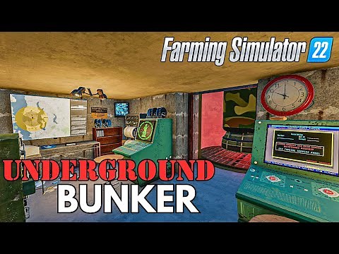 INSANE Nuke Silo Mod for Farming Simulator 22 – Military Mod Gameplay!