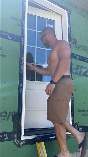 How I Installed a New Exterior Door #diy #renovation #carpentry