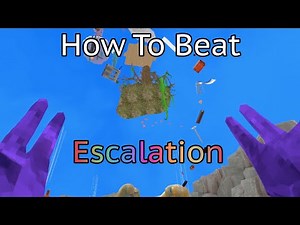 How to beat the new Escalation (Only Up) map in Gorilla Tag