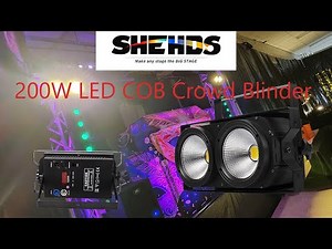 Shehds Combination 2Eyes 200W LED COB Crowd Blinder