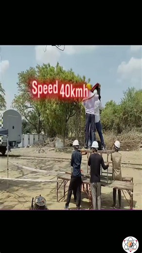 Train crash test