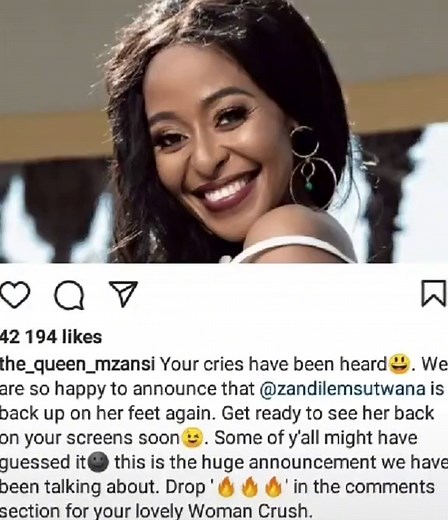 Celebrating Good News with Zandile Msutwana