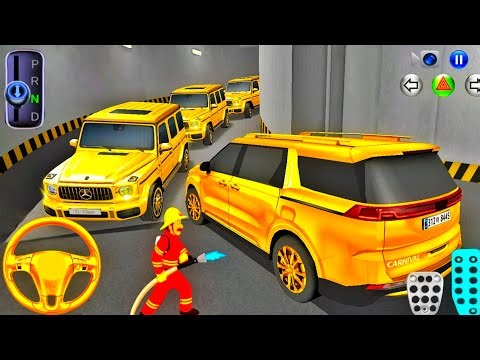 New Golden Carnival & Mercedes G-Wagon For Parking Garage - 3D Driving Class 2026 - Android Gameplay