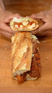 Spicy chicken tender sandwich | Owen Han