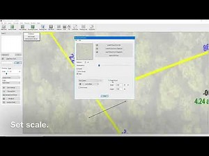 Metes and Bounds Deed Plotting - Scaling a Background Image.