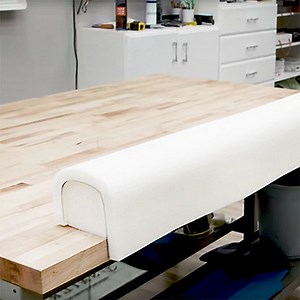 How to Make a Foam Bolster for a Pontoon Boat