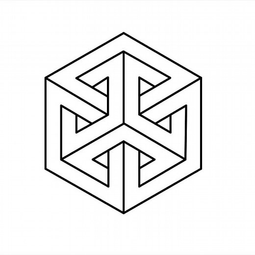 How to Draw an Isometric Cube #htdraw #isometric #cube