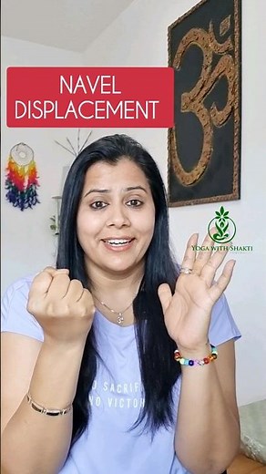 Navel Displacement? Try this easy method to fix the problem #acupressure