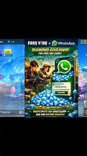 How to get free diamonds in free fire || free fire me free diamonds kaise le #shorts #viral