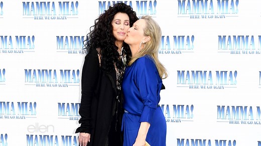 It’s Cher’s birthday, so I turned back time... and watched this clip 12 times. 🖤 #HappyBirthdayCher | Ellen DeGeneres