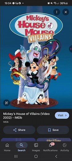 Happy 24th Anniversary Mickey's House of Villains (2002)