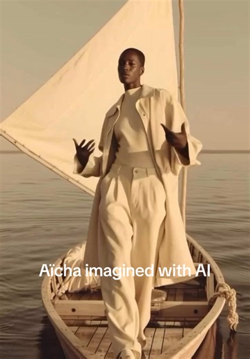 Aïcha: Celebrating Women's Empowerment Through AI Art