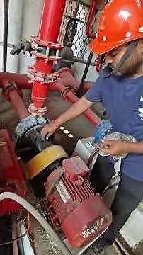 🔥 Fire Pump Room Inspection & Pressure Gauge Testing Demo 🚒 | AMC Maintenance Services