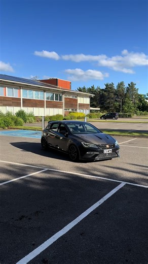 Race car Cupra: UK car scene edit