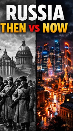 Russia Then vs Now: From Empire to Global Power #explore #shorts