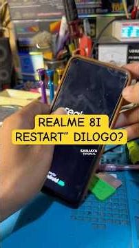 Realme 8i Phone Turns On and Off on Logo