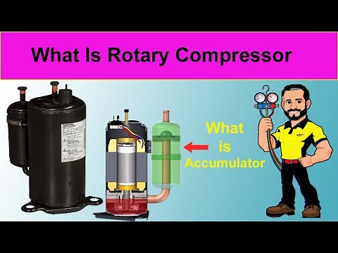 What is Rotary Compressor || What is Accumulator || World HVAC Technicians