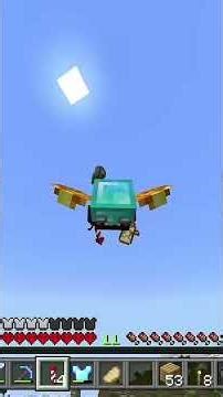 Our Minecraft hard-core world! #fyp #minecraft the raid farm YouTube channel is ‪@bigchlcken‬ go sub