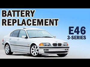 BMW E46 3-series Battery Replacement for 323i and 325i