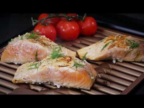 Gotham Steel - Grilled Salmon with Dill and Lemon (Grill)