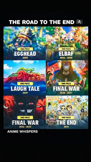 Every journey has an end… even legends.The path to the One Piece finale is finally unfolding. 🏴‍☠️