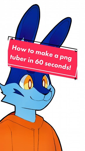 How to Make a Furry PNG Tuber in 60 Seconds!