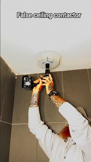 Installing Ceiling Light Like a Pro | Clean Circle Cut 😎