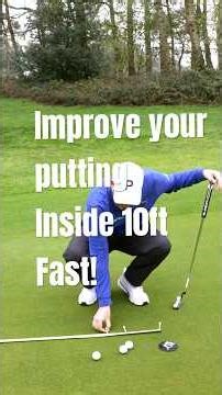 Putt better improve Speed control.help lower scores Match your stroke length to selected tempo